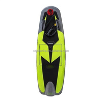 Planche de surf électrique motorisée en fibre de carbone 48v, planche de surf à jet motorisée 48v pour les eaux océaniques, sports nautiques motorisés, voir en grand