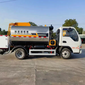 Camion de distribution d'asphalte 5cbm JAC 4x2 camion de transport d'asphalte liquide équipement routier à vendre - Product Image 5