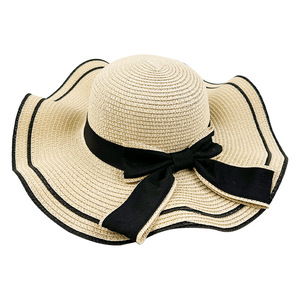 Outdoor Fashion Paper Wide Brim Straw Hat Casual Sun Protection Beach Hat for Daily Travel Fishing - Product Image 5