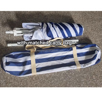 Abri de plage amovible, imperméable et coupe-vent, facile à installer/demontable, avec parois latérales détachables pour tente de plage 2m 2.4m