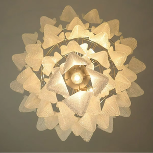 <span class=keywords><strong>Lustre</strong></span> <span class=keywords><strong>vintage</strong></span> en verre de <span class=keywords><strong>Murano</strong></span> italien, pétales de Rondini - Product Image 3
