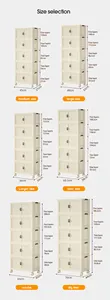 Китайский завод OEM органайзер для хранения кремовый пластиковый шкаф для хранения с дверями портативный складной пластиковый шкаф