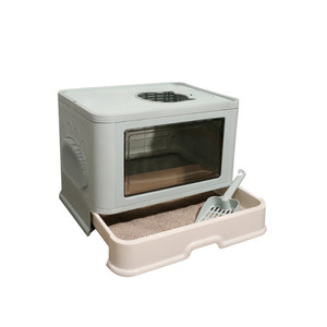 Katzenklo Faltbar Vollständig Geschlossene Katzentoilette - Product Image 2