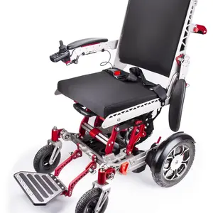 Kursi roda listrik lipat otomatis, kursi roda listrik atas dan bawah berbaring daya Robot remote control -BZ-JR01