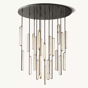 Intérieur Décoratif Intérieur Led Salon Aluminium Chaîne De Luxe Simple Chambre Gland <span class=keywords><strong>Lustre</strong></span> Appliques Bon Marché - Product Image 5