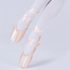 Ultima moda ragazze balletto formazione <span class=keywords><strong>danza</strong></span> donna scarpe da punta economiche balletto per ragazza - Product Image 4