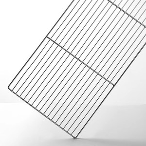 Parrilla Rectangular Resistente de Acero Inoxidable para Barbacoa con Patas, Rejilla de Malla Fina para Hornear y Enfriar al Aire Libre - Product Image 1