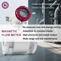 Medidor de Flujo Electromagnético DN15-DN2000 4-20mA RS485 de Acero Inoxidable para Control de Procesos Industriales, OEM Disponible