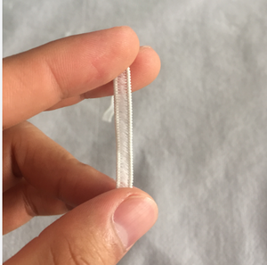 Bande élastique en caoutchouc polyester 4MM pour l'industrie du vêtement, tressée à deux brins, bande plate, sangle de crochet, <span class=keywords><strong>FLEXIBAND</strong></span> YCMPEB0014 - Product Image 6