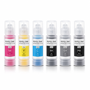 OCB for 013 014 <b>Refill</b> Dye <b>Ink</b> Heat Transfer <b>Ink</b> for Epson 013 014 Series 70ml Printing <b>Ink</b> for EPSON L8160 L8180 ET-8500 - Product Image 1
