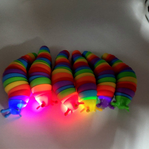 Nuovo Prodotto Transfrontaliero: Giocattoli per Bambini con Luci a Forma di Gambero, Squalo, Delfino e Bruco, Puzzle e Antistress, Vendita all'Ingrosso - Product Image 4