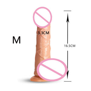 Mainan Seks Dewasa Grosir Laris Manis Dildo Karet Asli Pijat <span class=keywords><strong>Stimulator</strong></span> Klitoris Titik-G untuk Masturbasi Wanita - Product Image 5
