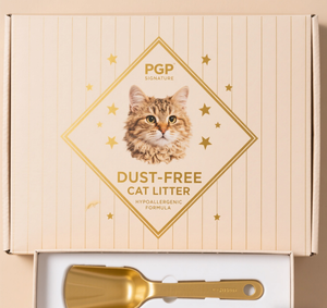 Litière pour chat blanche écologique PGP de qualité supérieure 1kg/5kg sable zéolite à jet d'eau pour chats heureux agglutination efficace - Product Image 4