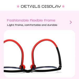 Lunettes anti-lumière bleue pour enfants, garçons et filles, avec logo personnalisé 2025, pour jeux sur ordinateur, monture TR90, bloquant les rayons bleus - Product Image 4