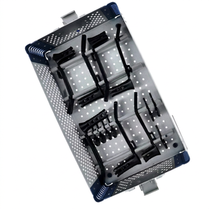 Retractor de Discectomía Lumbar Caspar Micro, Set Ortopédico con Recubrimiento Negro, Instrumentos de Cirugía Espinal Aprobados por CE, Quirúrgicos Anteriores - Product Image 1