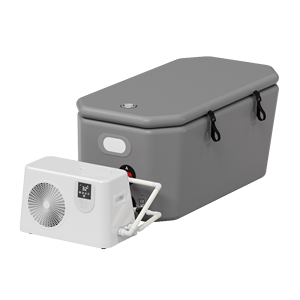 Baignoire de plongée froide gonflable avec refroidisseur d'eau 1 CV, certifiée CE, pour bain de glace, livraison rapide depuis les États-Unis - Product Image 4