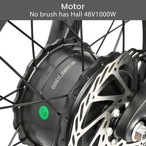 Vélo pour adultes BAOLUJIE PLJ2033, pneus larges 20 pouces, moteurs doubles 1500W/2000W, batterie au lithium 48V 30Ah, autonomie de 60 km, étanche IP54 - Product Image 3