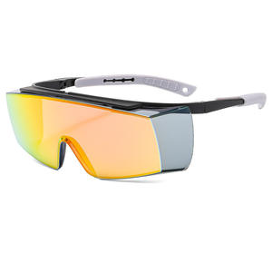 Gafas de Sol Deportivas Polarizadas Grises con Marco Completo para Ciclismo al Aire Libre, Tipo 3, con Protección UV y Marco de PC - Product Image 4