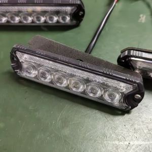 Lampu kilat strobo LED kendaraan, respon cepat merah & biru kecerahan instan biaya ekonomi dengan umur panjang - Product Image 4