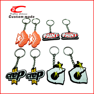 Tùy chỉnh 3dpvc tên nơi phụ kiện 2D phim hoạt hình mềm nhựa thả nhựa thiết kế sáng tạo cao su Keychain đi bộ đường dài chuỗi - Product Image 6