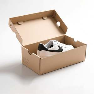 क्राफ्ट बड़ा 4 सेमी x 3 कस्टम ऊतक पेपर जूता कार्डबोर्ड शिपिंग के लिए नालीदार बिक्री थोक 40 मिमी 30 जूता कार्डबोर्ड बॉक्स - Product Image 4