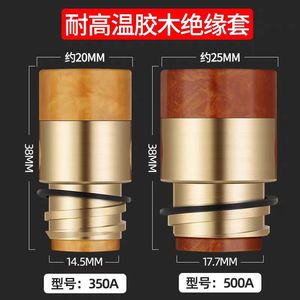 Manchon isolant pour torche de soudage MIG en laiton 180A 350A 500A, connecteur de buse à noyau en cuivre pour soudage MIG - Product Image 2