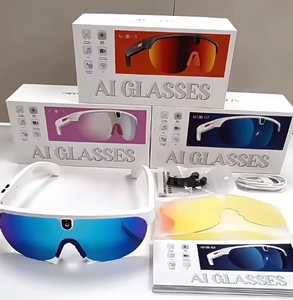 Gafas Inteligentes con Cámara Única, Lente de Espejo Naranja, Marco de Poliuretano para Uso en Exteriores - Product Image 3