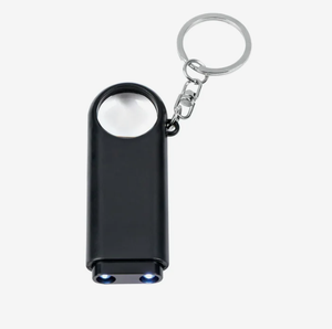Regalos Corporativos 2 en 1: Llavero con Lupa y Luz LED, Linterna de Bolsillo Promocional con Logotipo Personalizado para Obsequios Empresariales - Product Image 1