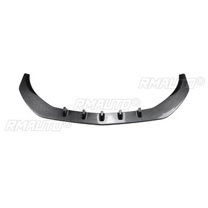 สำหรับ Mercedes Benz CLA Class C117 ปี 2016-2019 AMG ชุดแต่งกันชนหน้าแบบ Lip Splitter Diffuser 3 ชิ้น ชุดป้องกันกันชน - Product Image 6