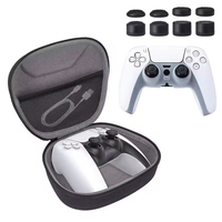 Accessoires de qualité supérieure Étui rigide antichoc anti-chute avec poche en filet pour console PS5 Portal