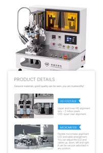 Máquina de unión ACF TBK 502 Flex Press para reparación de pantallas de teléfonos móviles, reemplazo de cable verde amarillo - Product Image 3