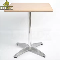 Base de table pliante en aluminium pour restaurant, café, hôtel, mobilier commercial
