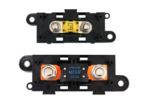 กล่องฟิวส์ 80-100A 32V ความจุการตัดวงจรสูง กล่องฟิวส์แรงดันสูง ชนิดฟิวส์ ABS ทนไฟ ได้รับการรับรองมาตรฐาน IEC - Product Image 3