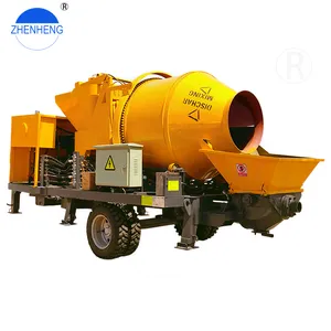 ماكينة خرسانة <span class=keywords><strong>Beton</strong></span> 40 م 3/ساعة بمضخة خلط خرسانة مزودة بمضخة في الهند بسعر Weichai في الهند - Product Image 1