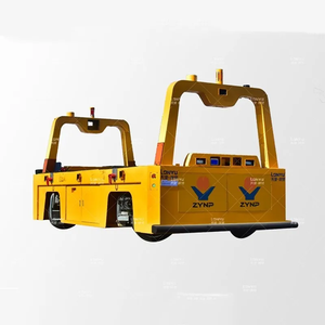 Chariot de transfert AGV robotisé autonome extérieur OEM, <span class=keywords><strong>camion</strong></span> plat de livraison à navigation magnétique - Product Image 2