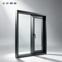 Ventanas y Puertas Abatibles de Aluminio con Doble Acristalamiento, Eficiencia Energética, Venta al Por Mayor
