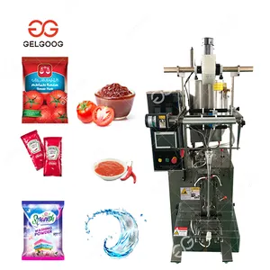 Automatic Liquid Paste Bag Packing Machine Chilli Sauce Laundry Liquid Detergent Sachet Packaging Honey Packing Machine