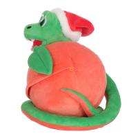 Jouet en peluche tortue rembourré en coton PP, jouet en peluche tortue personnalisable, jouet en peluche tortue brodé avec OEM ODM