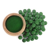 Comprimés de spiruline en poudre de qualité alimentaire biologique de marque privée d'approvisionnement d'usine à vendre