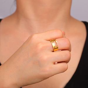 Globe Carte du Monde Anneau Ouvert Mode Réglable Voyageur Anneaux En Acier Inoxydable Bijoux Anniversaire Cadeau pour Femmes Hommes - Product Image 3