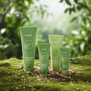 Espuma Limpiadora Facial Beplain Mung Bean con pH Balanceado, Set de 160 ml y 40 ml, para Todo Tipo de Piel - Product Image 3