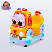 Intérieur Électrique Équipement Enfants Swing de Voiture Poussette Jouer Enfants Monnayeur Machine De Jeu 1 Lecteur Pour Vente