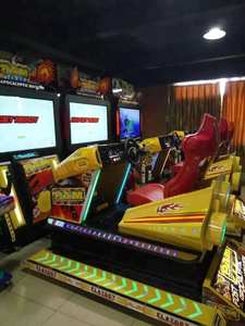 Máquina de Juego de Carreras Arcade de Alta Calidad y Económica de 55 Pulgadas, con Monedas, para Simulación de Competición - Product Image 3