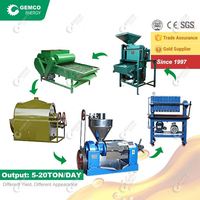Petite Machine de cuisson à l'huile de sésame de tournesol pour presser/traiter les cacahuètes, le soja, l'arachide, la moutarde, le coton, le ricin, les graines