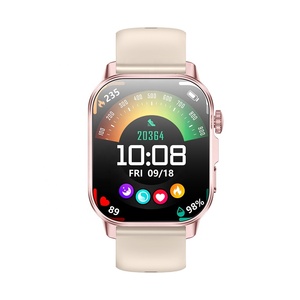 ET571 Smartwatch <b>with</b> ECG Analysis & Blood Oxygen Monitor 2.0 Inch HD Display BT Call IP68 Fitness Tracker for Men Women - Product Image 3