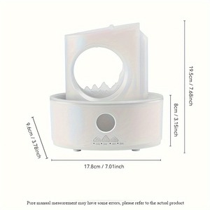 New Water Drop Aromatherapy Machine Humidifier Household Large Fog Desktop Silent Remote Control Essential Oil <b>Diffuser</b> - Product Image 3