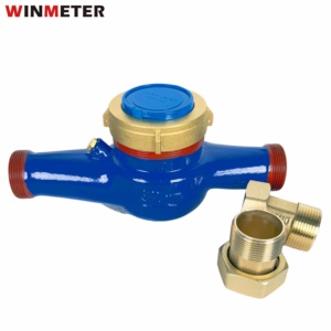 WINMETER DN32 マルチジェット乾式ダイヤル式 R160 鋳鉄製 IP68 外部調整式 CE認証 クラスB 水道メーター - Product Image 4