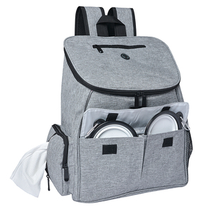 Sac de voyage <span class=keywords><strong>pour</strong></span> <span class=keywords><strong>chien</strong></span> approuvé par les compagnies aériennes, sac à dos de voyage <span class=keywords><strong>pour</strong></span> <span class=keywords><strong>chien</strong></span> avec 2 bols pliables en silicone et 2 paniers à nourriture, sac à dos <span class=keywords><strong>pour</strong></span> animaux de compagnie - Product Image 4