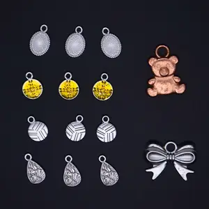 Bra Accessories Bra Swimsuit Accessories Pendant Charms Metal Zinc Alloy Bra Buckle For Underwear Garment Customized Size Customer Logo 100PCS