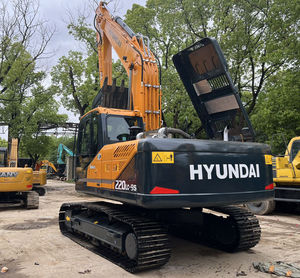 Excavatrice Hyundai R220LC-9S d'occasion de haute qualité, 22 tonnes, avec moteur chinois, pompe, composants essentiels de boîte de vitesses, PLC, modèle 2016, vidéo de test 1M - Product Image 3